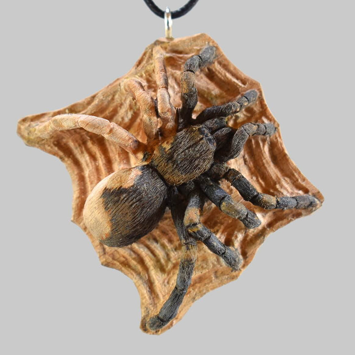 realistic tarantula pendant