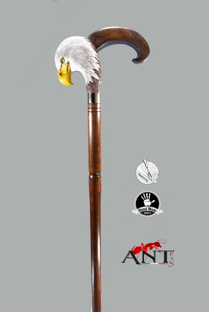 eagle head walking cane